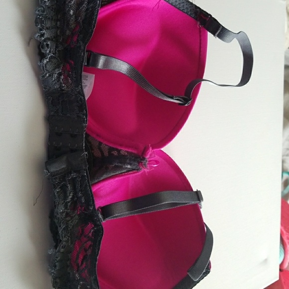 Pink and Gray Bra - Picture 4 of 4